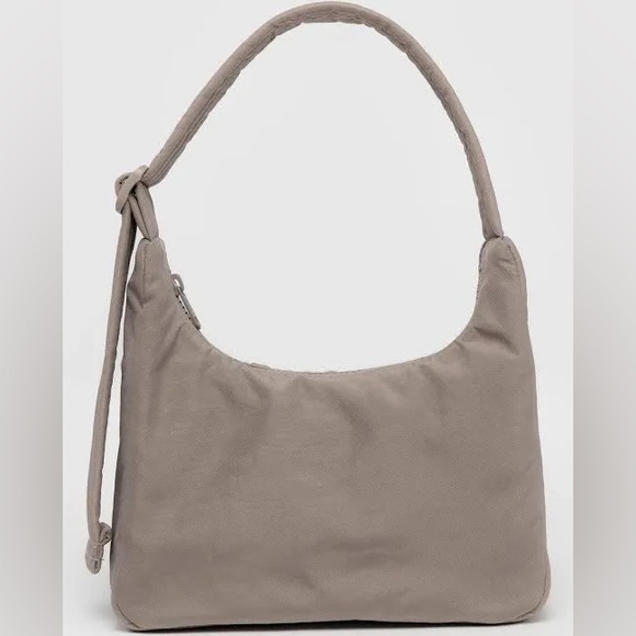 BAGGU Handbags - Baggu Mini Nylon Shoulder Bag in Dove